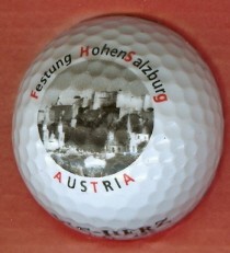 Golfball: Festung Hohen Salzburg