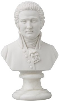 Mozart bust medium