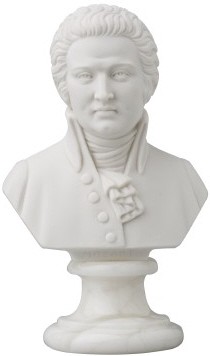 Mozartbüste mittel