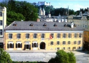 Postcard: Mozart's Residence