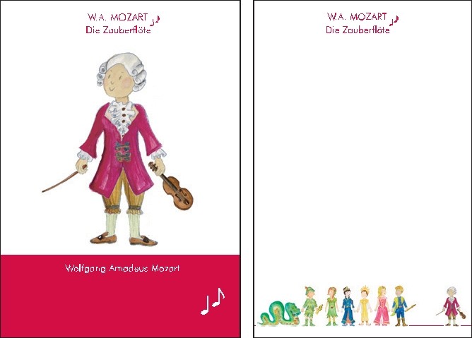 Notepad: W. A. Mozart small