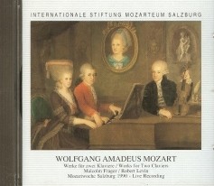 CD Mozart: Werke für zwei Klaviere