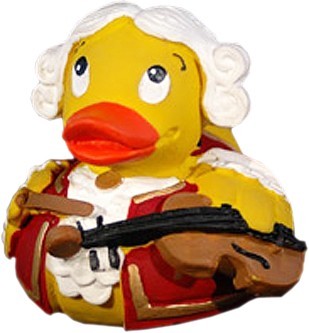 Mozart rubber duck 