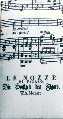 Papiertaschentücher: Die Hochzeit des Figaro