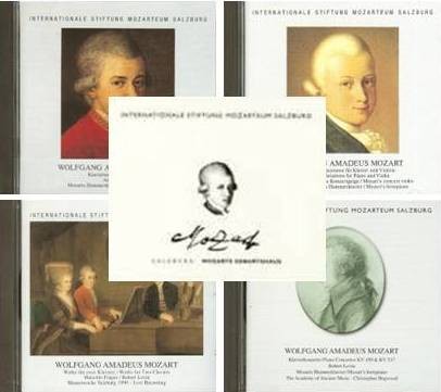 4-CD-SET: Mozarts Original Instrumente