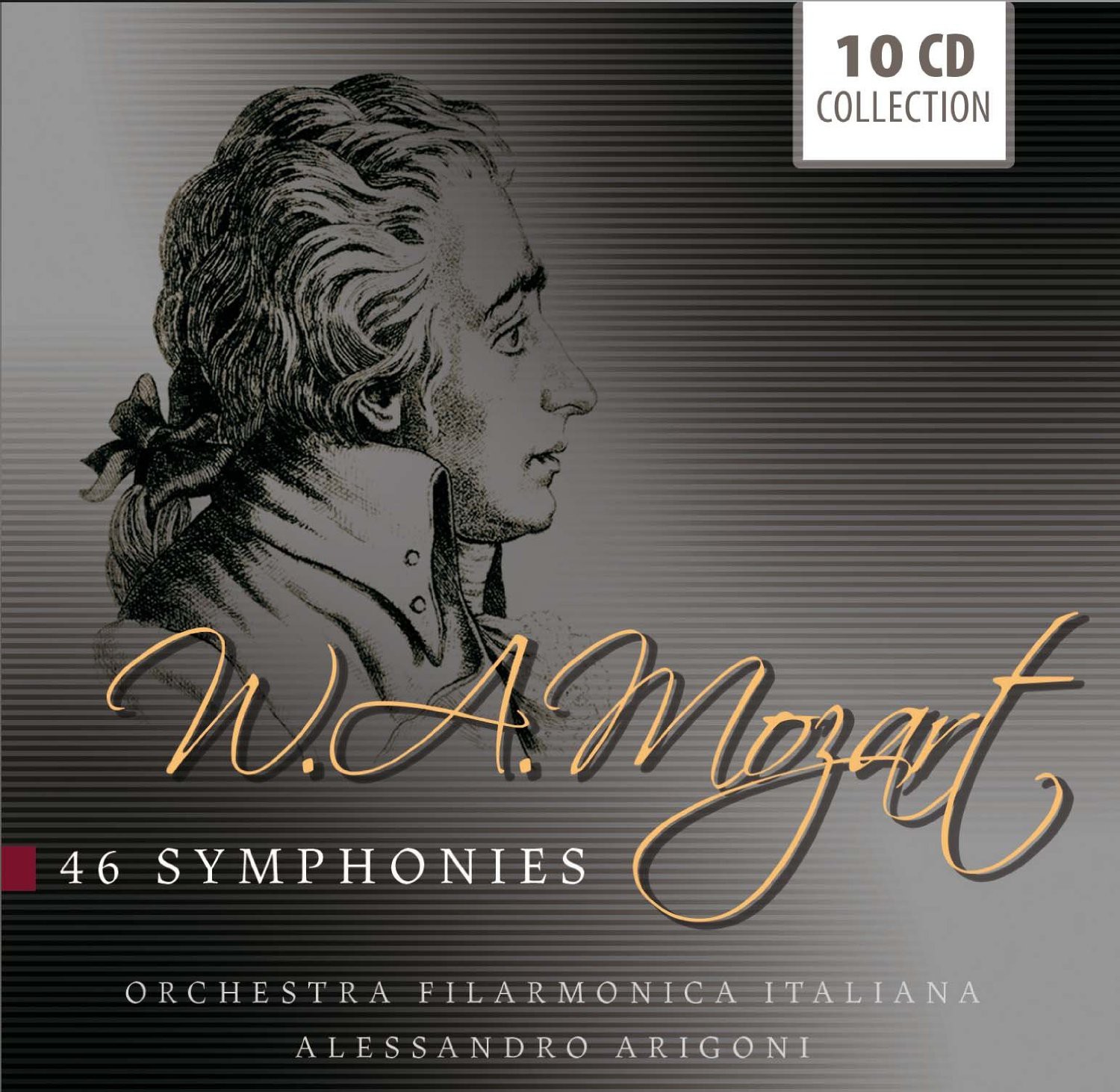 10-CD-SET Mozart: 46 Symphonie