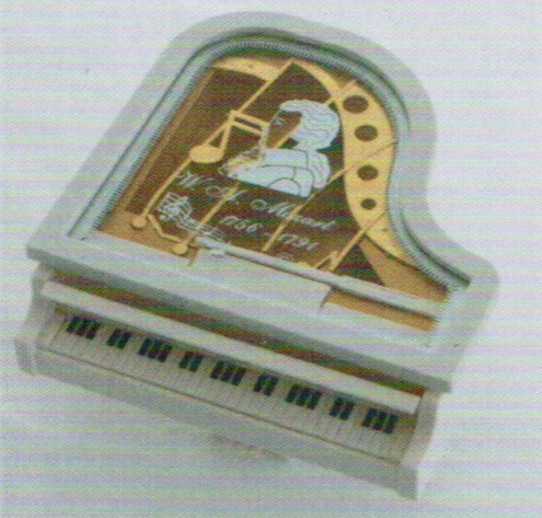 Piano music box