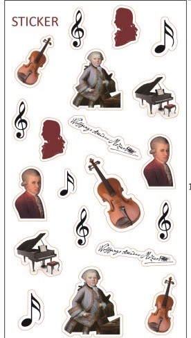 Mozart Stickers