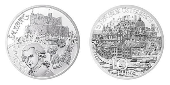 Silver coin Salzburg