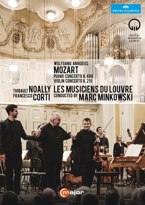 DVD Piano Concerto K. 488 und Violin Concerto K. 219 / Mozart week 2015