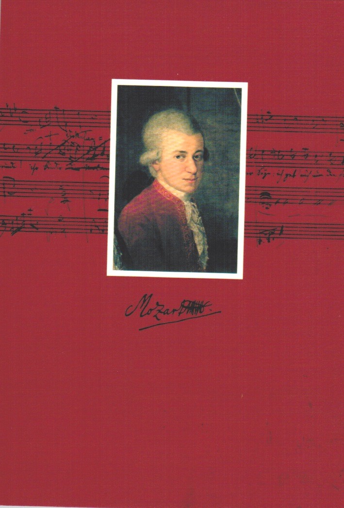 Notizblock: Mozart Portrait A6