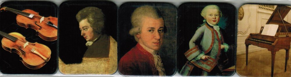 Magnet-Set Mozart